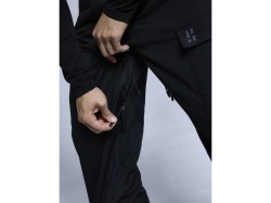 Poederbaas ski broek heren Drekka bib pant black-model-voor-pb270910-001